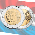 Luxembourg 2 euros UNC 2009 - 90e anniversaire de l'accession au trône de la grande-duchesse Charlotte