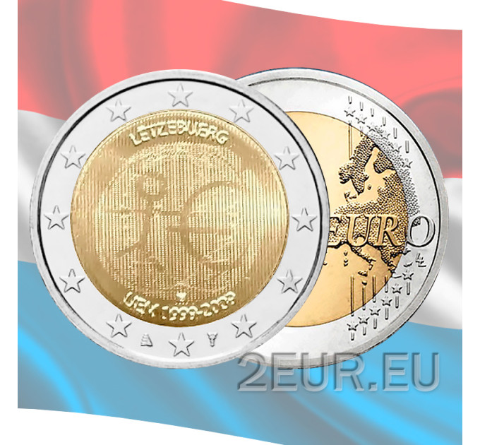 Luxembourg 2 euros UNC 2009 - UEM