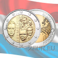 Luxembourg 2 euros UNC 2015 - 125e anniversaire de la maison de Nassau-Weilburg