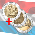 Luxembourg 2 euros UNC 2020 - Naissance du Prince Charles relief +photo