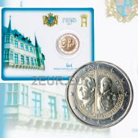 Luxembourg 2 euros BU 2017 - 200 ans depuis la naissance du grand-duc Guillaume III
