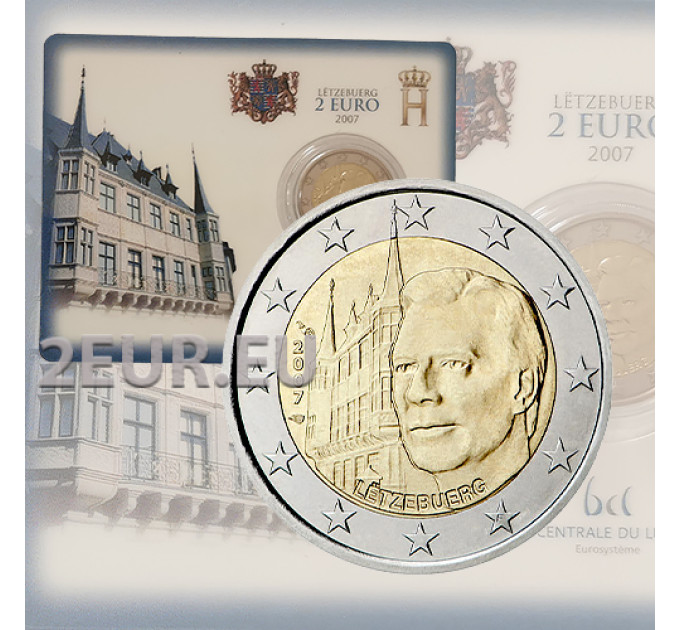 Luxembourg 2 euros BU 2007 - Palais grand-ducal