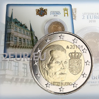 Luxembourg 2 euros BU 2010 - Armoiries du Grand-Duc Henri
