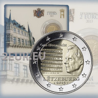 Luxembourg 2 euros BU 2013 - Hymne National du Grand-Duché de Luxembourg