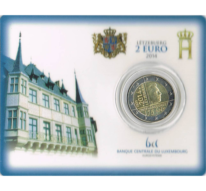 Luxembourg 2 euros BU 2014 - 175e Anniversaire de l'Indépendance du Grand-Duché de Luxembourg
