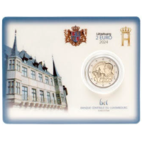 Luxembourg 2 euros BU 2024 - 175e anniversaire de la mort du Grand-Duc Guillaume II