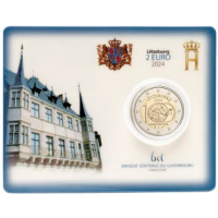 Luxembourg 2 euros BU 2024 - 100e anniversaire de l'introduction du franc luxembourgeois