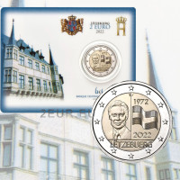 Luxembourg 2 euros BU 2022 - 50 ans du drapeau luxembourgeois