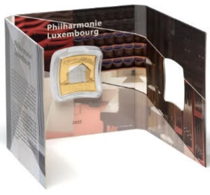 Luxembourg 2,5 euros argent PROOF 2025 - Orchestre philharmonique du Luxembourg