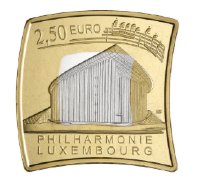 Luxembourg 2,5 euros argent PROOF 2025 - Orchestre philharmonique du Luxembourg
