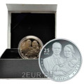 Luxembourg 25 euros argent Proof 2020 - Naissance du Prince Charles