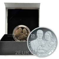 Luxembourg 25 euros argent Proof 2020 - Naissance du Prince Charles