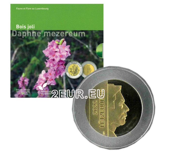 Luxembourg 5 euros argent Proof 2022 - Bois-Joli
