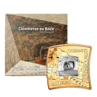 Luxembourg 2,5 euros argent PROOF 2021 - Casemates du Bock