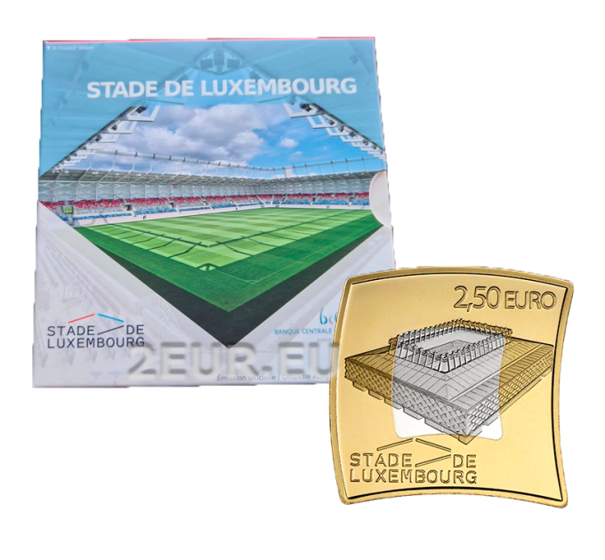 Luxembourg 2,5 euros argent PROOF 2022 - De Luxembourg