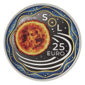 Luxembourg 25 euros argent Proof 2025 - Le système solaire - Le Soleil