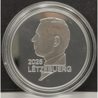 Luxembourg 25 euros argent Proof 2026 - Le système solaire - Saturne