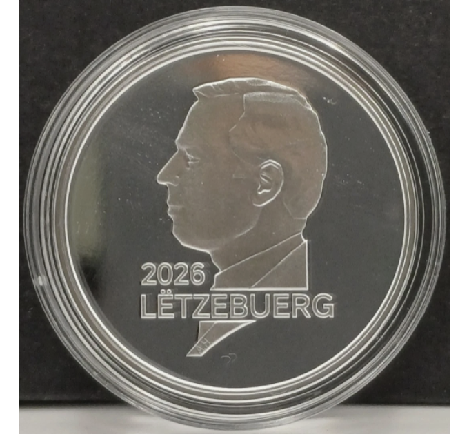 Luxembourg 25 euros argent Proof 2026 - Le système solaire - Saturne