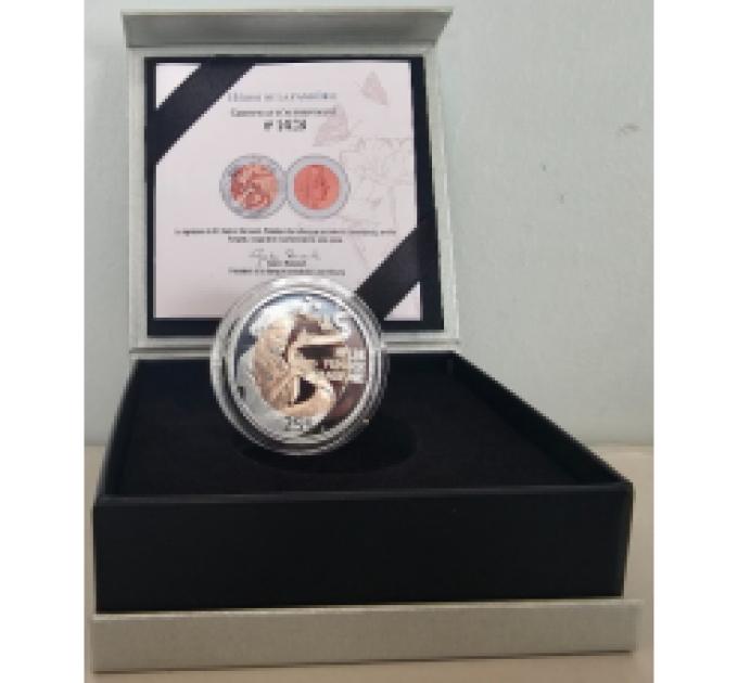 Luxembourg 25 euros argent Proof 2023 - Héros de la pandémie