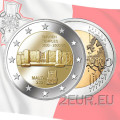 Malte 2 euros UNC 2021 - Temple de Tarxien