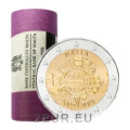 Malte 2 euros UNC rouler 2012 - 10 ans d'euro