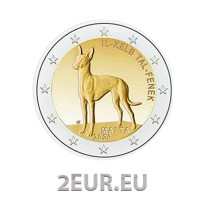 Malte 2 euros UNC 2026 - Le lévrier du pharaon