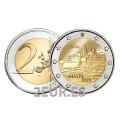 Malte 2 euros UNC 2025 - Ville historique de Mdina
