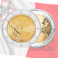 Malte 2 euros UNC 2011 - Premiers élus 1849