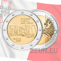 Malte 2 euros UNC 2016 - Temples de Ggantija