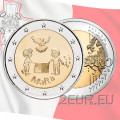 Malte 2 euros UNC 2017 - Solidarité et Paix