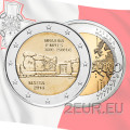 Malte 2 euros UNC 2018 - Temples de Mnajdra