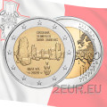 Malte 2 euros UNC 2020 - Sites préhistoriques maltais - Temples de Skorba