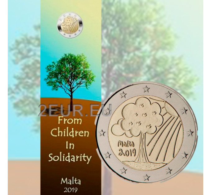 Malte 2 euros BU 2019 - Nature et Environnement 