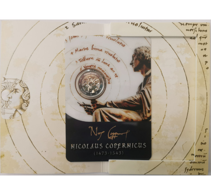 Malte 2 euros BU2023 - 550e anniversaire de la naissance de Nicolas Copernic