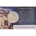 Malte 2 euros BU 2018 - Temples de Mnajdra