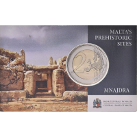 Malte 2 euros BU 2018 - Temples de Mnajdra