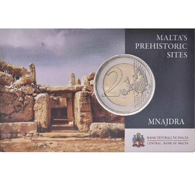 Malte 2 euros BU 2018 - Temples de Mnajdra