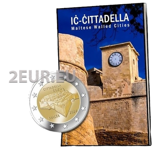 Malta 2 euros BU 2024 - Citadelle de Gozo