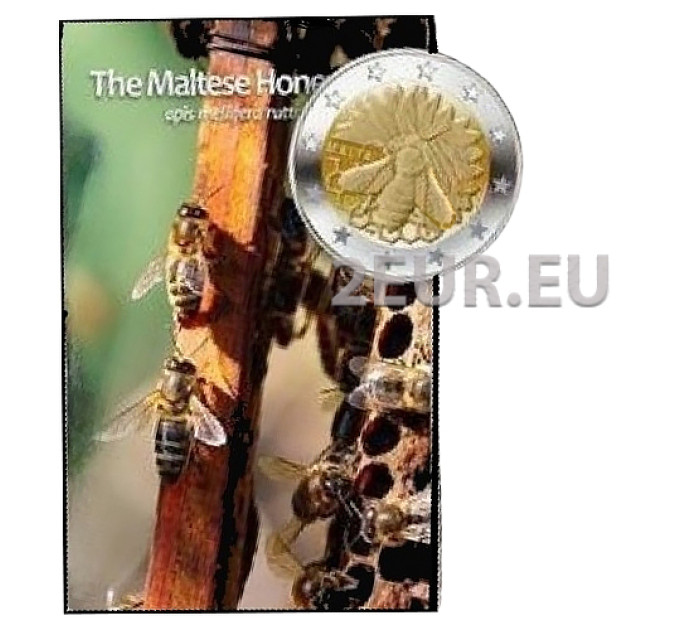 Malta 2 euros BU 2024 - Abeille maltaise