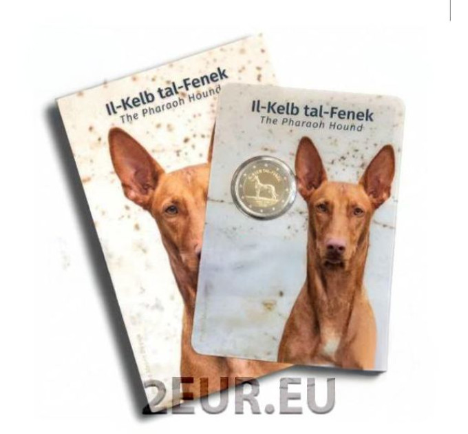 Malta 2 euros BU 2026 - Le lévrier du pharaon + La Valette