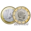 Monaco 1 euro UNC 2024 - Prince Albert II