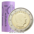 Monaco 2 euros Rouleau 2017