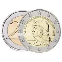 Monaco 2 euros UNC 2012 - 500 Ans de l'Indépendance 1512 - 2012