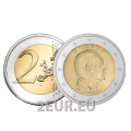 Monaco 2 euros UNC 2014 - Prince Albert II