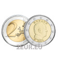 Monaco 2 euros UNC 2020 - Prince Albert II
