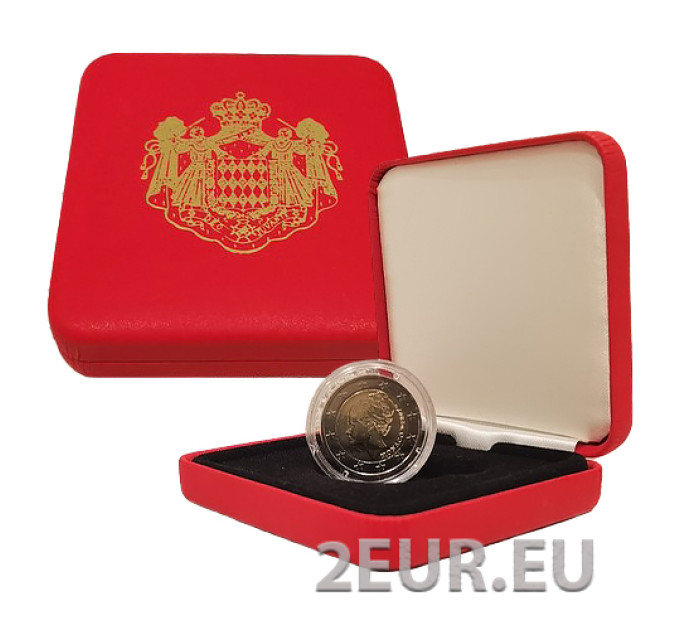 Monaco 2 euros UNC 2007 - 25e anniversaire de la mort de la princesse Grace Kelly
