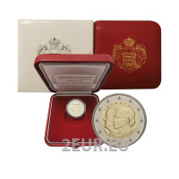 Monaco 2 euros BE 2021 - 10e anniversaire de mariage du Prince Albert II et de la Princesse Charlène Monaco 2 euros BE 2021 - 10e anniversaire de mariage du Prince Albert II et de la Princesse Charlène