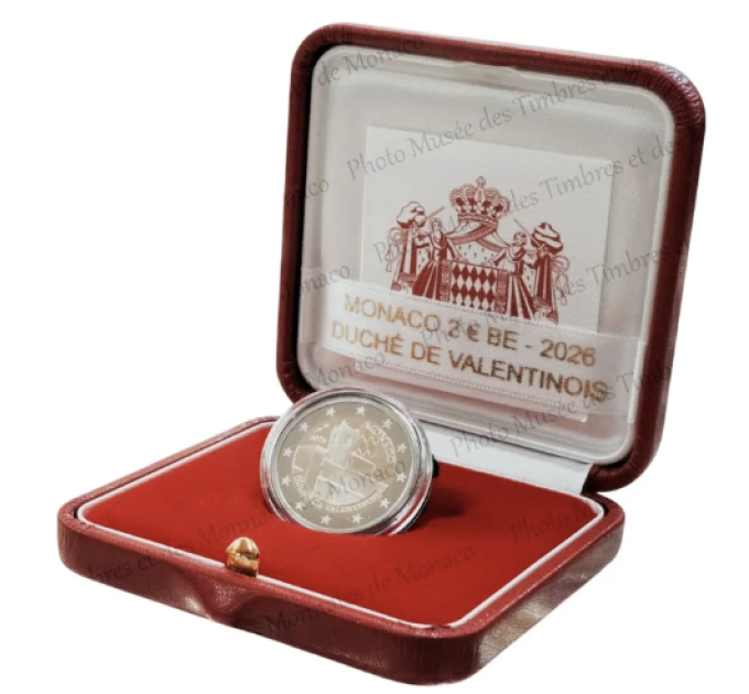 Monaco 2 euros BE 2026 - Duché de Valentinois