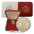 Monaco 2 euros BE 2019 - 200e anniversaire de l'accession au trône du Prince Honoré V