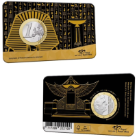 Pays-Bas 1 euro BU 2023 - Toutankhamon